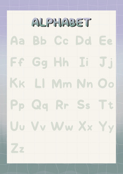 Preview of A-Z alphabet