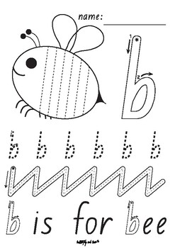 a z lower case pre writing tracing worksheets by authorzoo tpt