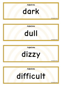A-Z of Adjectives by Treetop Resources | Teachers Pay Teachers