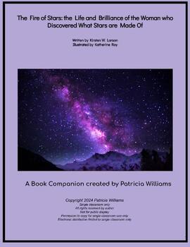 Preview of A book companion for "The Fire of Stars: the Life and Brilliance . . . Made Of"