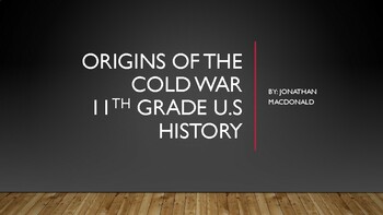 Preview of A brief History of the Cold War