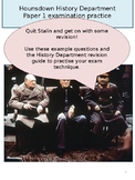 A compilation of OCR GCSE History (Cold War/USA) questions...