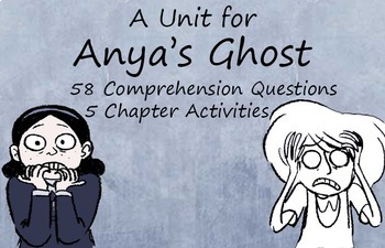 Preview of A complete unit for Vera Brosgol's graphic novel Anya's Ghost