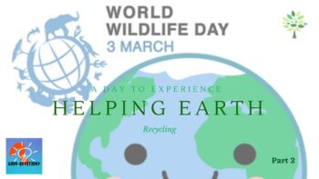 Preview of A day to experience - Helping Earth: Let's Recycle!