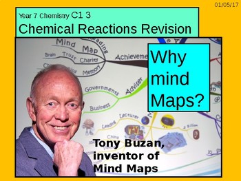 a digital revision lesson for the year 7 c1 3 chemical reactions topic