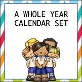 Full Calendar Set