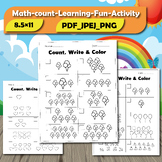 A fun activity to learn mathematics and counting