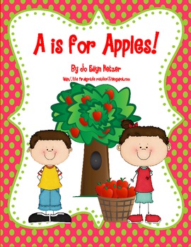 Preview of A is for APPLES - MEGA LITERACY & MATH UNIT