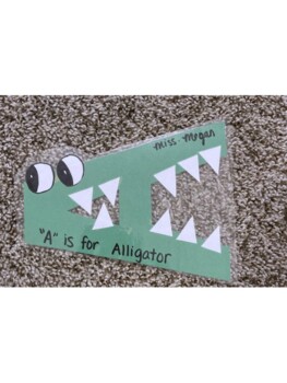 A is for Alligator by Meg's Corner | TPT