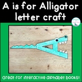 A is for Alligator Letter Craft