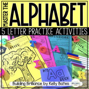 Preview of Mastering the Alphabet from A-Z Distance Learning