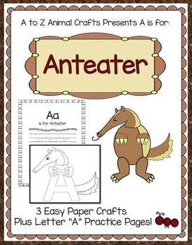 Anteater and Letter 
