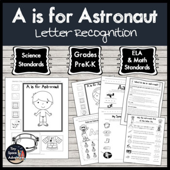 Preview of A is for Astronaut (Common Core & NGSS)