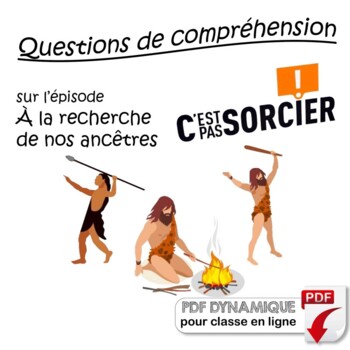 Preview of À la recherche de nos ancêtres - Compréhension