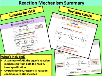 Preview of A level Chemistry: Reaction Mechanisms (OCR)