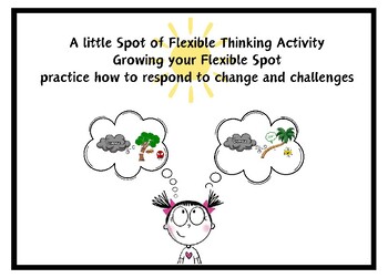 Preview of A litte Spot of Flexible Thinking companion Activity Role Play Scenarios