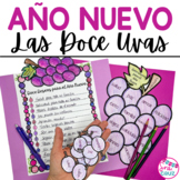 Año Nuevo Las Doce Uvas 12 Grapes Activity for Spanish New