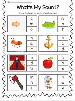 A phonic worksheet by Sechiya Rai | TPT