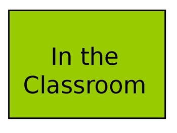 Preview of A powerpoint presentation of classroom objects