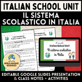 A scuola: Italian School Unit - Il sistema scolastico in Italia