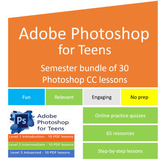 Photoshop for teens - A year of resources for your high sc