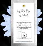 A social story for going back to school: “My First Day of 