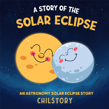 Preview of A story of the solar eclipse | |solar eclipse 2024 | Children's Stories
