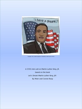 Preview of A study on Martin Luther King Jr.