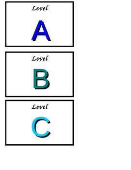 Preview of A to C Book Bin Label and Sticker Labels for Books