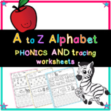 Letter Recognition and Tracing Alphabet Beginning Sounds