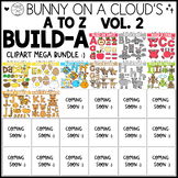 A to Z Build-A Clipart Mega Bundle Volume 2 by Bunny On A Cloud