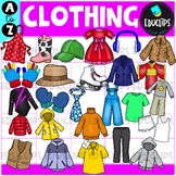 Clothing A to Z | Alphabet Clip Art Set {Educlips Clipart}