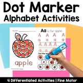 A to Z Dot Marker Activities | Bingo Dot Markers | Alphabe