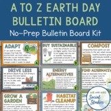 A to Z Earth Day Bulletin Board Kit | 26 Ways to Help the Planet
