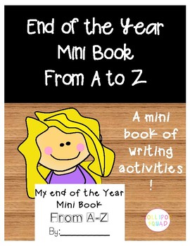 Preview of A to Z End of the Year Mini Book