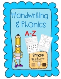 A to Z Handwriting and Phonics Practice for Kindergarten