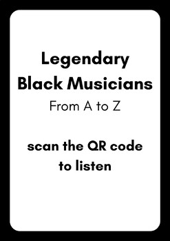 Preview of A to Z Legendary Black Musicians