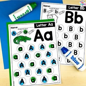 A to Z Letter Dot It by Pocket of Preschool | Teachers Pay Teachers