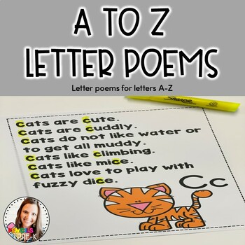 Preview of A to Z Letter Poems