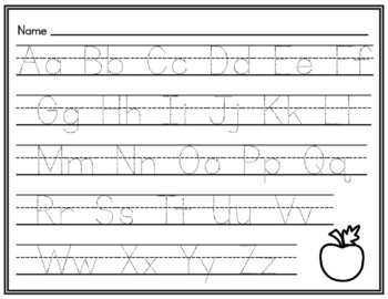 Line Tracing Worksheets – Handwriting Practice for Kids – At Home With Zan  Printables