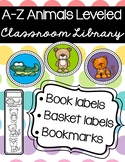 A to Z Leveled Animal Classroom Library Set