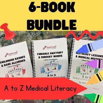 Preview of A to Z Medical Literacy Bundle