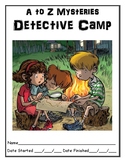 A to Z Mysteries Detective Camp independent reading packet