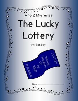 Preview of A to Z Mysteries:  The Lucky Lottery Reading Guide