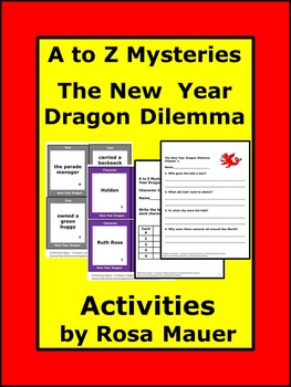 Preview of A to Z Mysteries The New Year Dragon Dilemma Chapter Questions & More