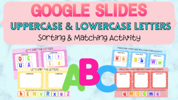 A To Z Sort Match Uppercase And Lowercase Letters Google Slides Virtual