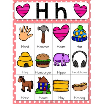 A to Z Vocabulary Cards Bundle by The Tutu Teacher | TpT