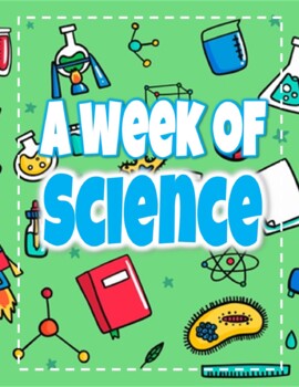 Preview of A week of MAD SCIENCE! (PreK/ Kinder Distance learning!)