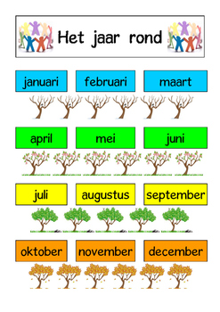 Preview of Het  jaar  rond  -  A4.