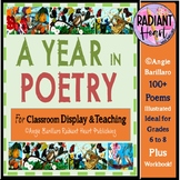 A year in poetry 100 Poems for display and Workbook Grades